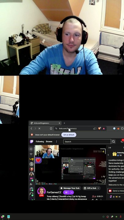 Spadnul mi stream během LIVE… a chat šílel 😳🔥