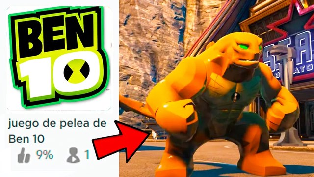 Probé juegos de Ben 10 con 0 jugadores jajaja