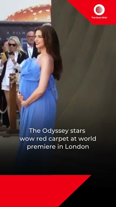 The Odyssey stars wow red carpet at world premiere in London