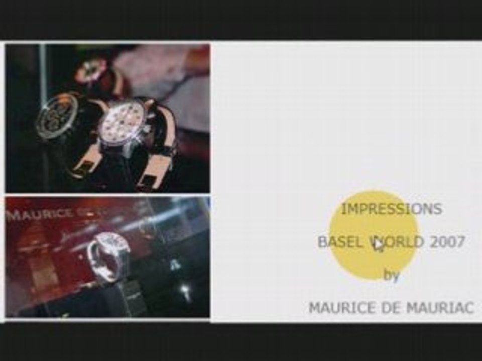 Maurice de Mauriac NZZ Neue Zürcher Zeitung Basel World Ch