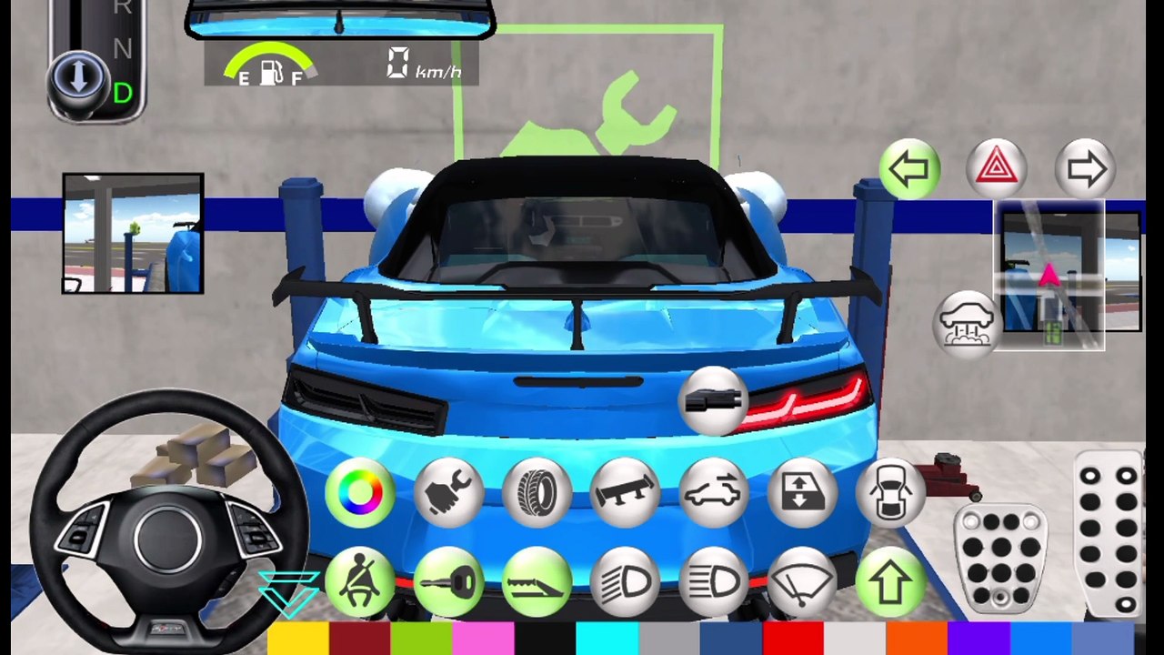 3D Car Driving School 🚗⛽ | Gas Station Challenge Gameplay