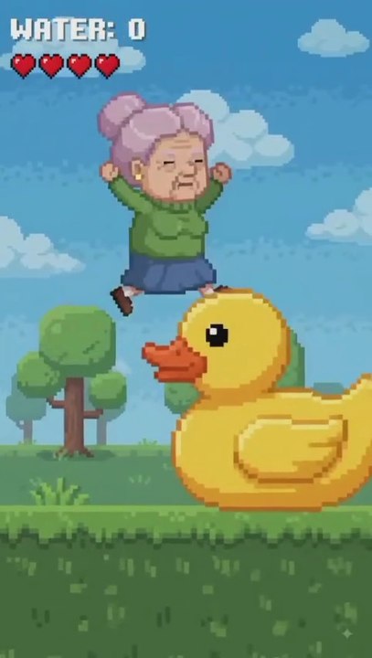 Granny's Silly Jumping Adventure