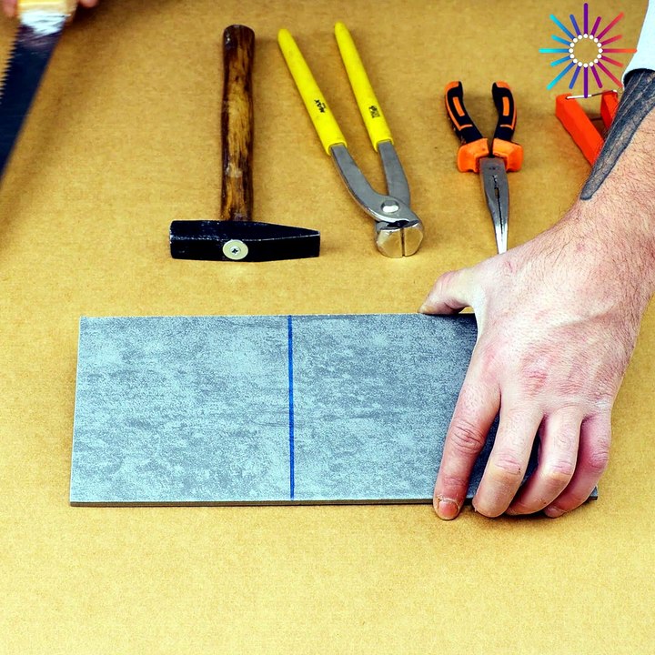 Save time with this tile cutting hack