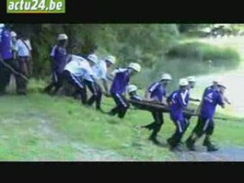 ACTU24 RSC Anderlecht en camp militaire