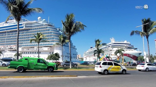 Arribo doble de cruceros de ayer representó un respiro para prestadores de servicios turísticos