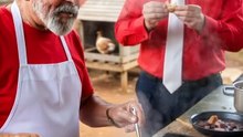 LULA E TRUMP NO CHURRASCO
