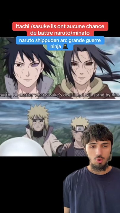 Naruto/minato vs itachi/sasuke