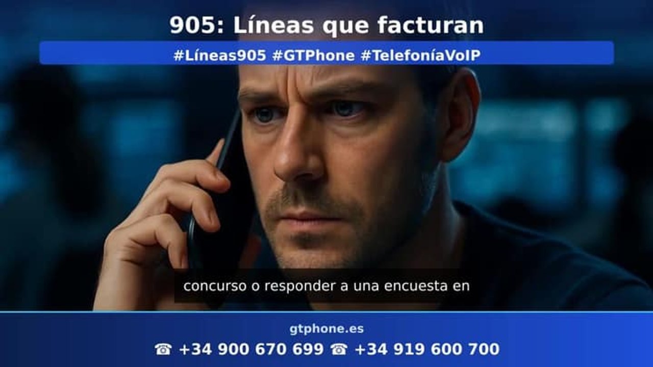 Líneas 905: qué son y cómo funcionan