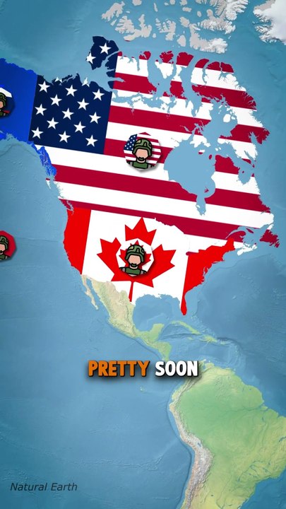 What If United States And Canada Swapped Places?
