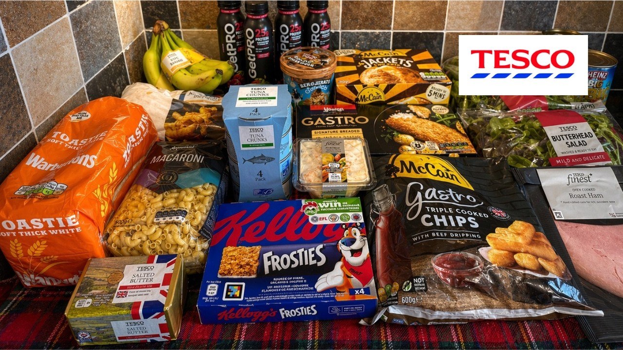 Tesco Scotland | UK Family grocery haul | 25th of April :)