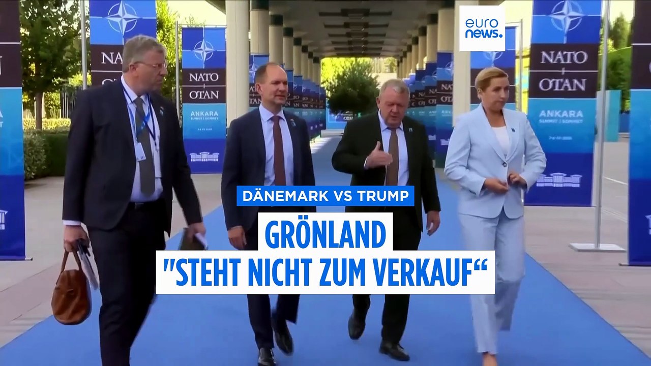 'Nicht zu verkaufen': Dänemarks Regierungschefin weist Trumps Grönland-Pläne zurück