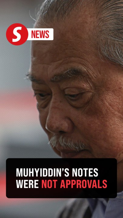 Muhyiddin's meeting notes were instructions to...