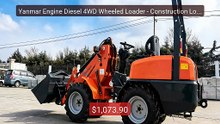 Yanmar Engine Diesel 4WD Wheeled Loader - Construction Loading... -- Hot Deal 2026 | Limited Offer!