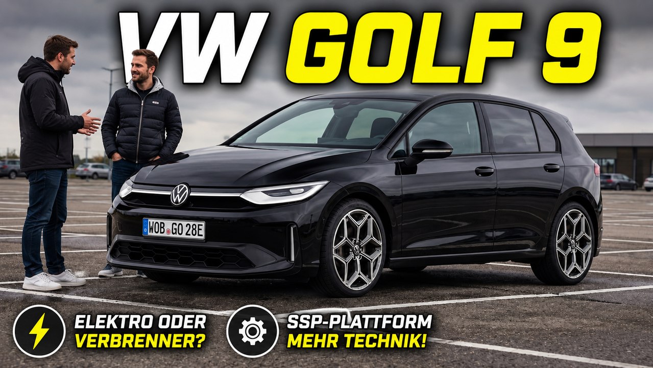 VW Golf IX (MK9) Rendering: Moderne Golf-DNA für die Zukunft