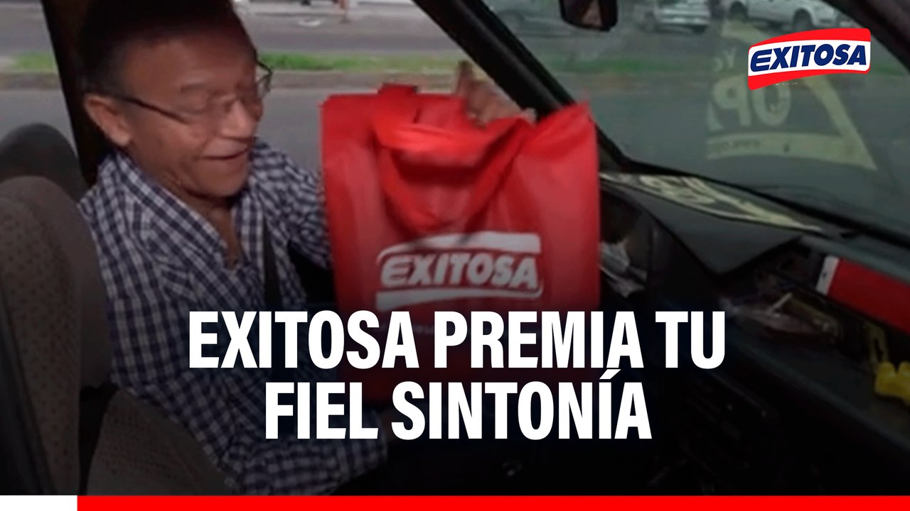 Exitosa premia tu fiel sintonía con premios sorpresas para los amigos del volante