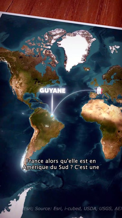 Pourquoi la Guyane est française en Amérique du Sud ? La réponse #géographie