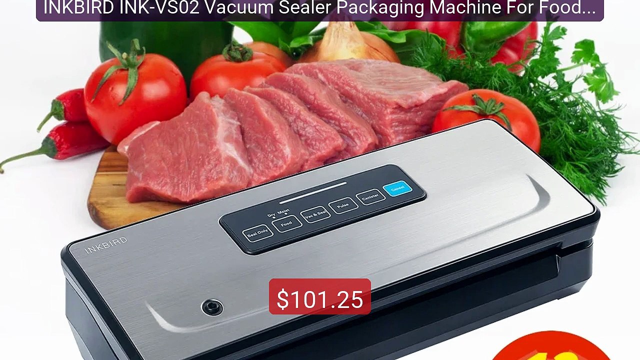 INKBIRD INK-VS02 Vacuum Sealer Packaging Machine For Food Storage H... -- Top Rated 2026 | Buy Now!
