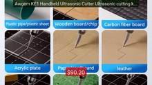 Awgem KE1 Handheld Ultrasonic Cutter Ultrasonic cutting knife ... -- Hot Deal 2026 | Limited Offer!