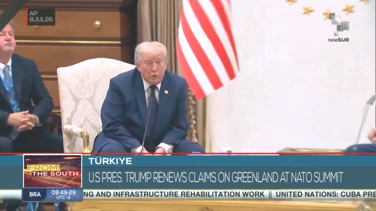 Türkiye | U.S. Pres. Trump renews claims on Greenland at NATO summit