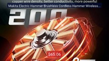 Makita Electric Hammer Brushless Cordless Hammer Wireless Dril... -- Hot Deal 2026 | Limited Offer!
