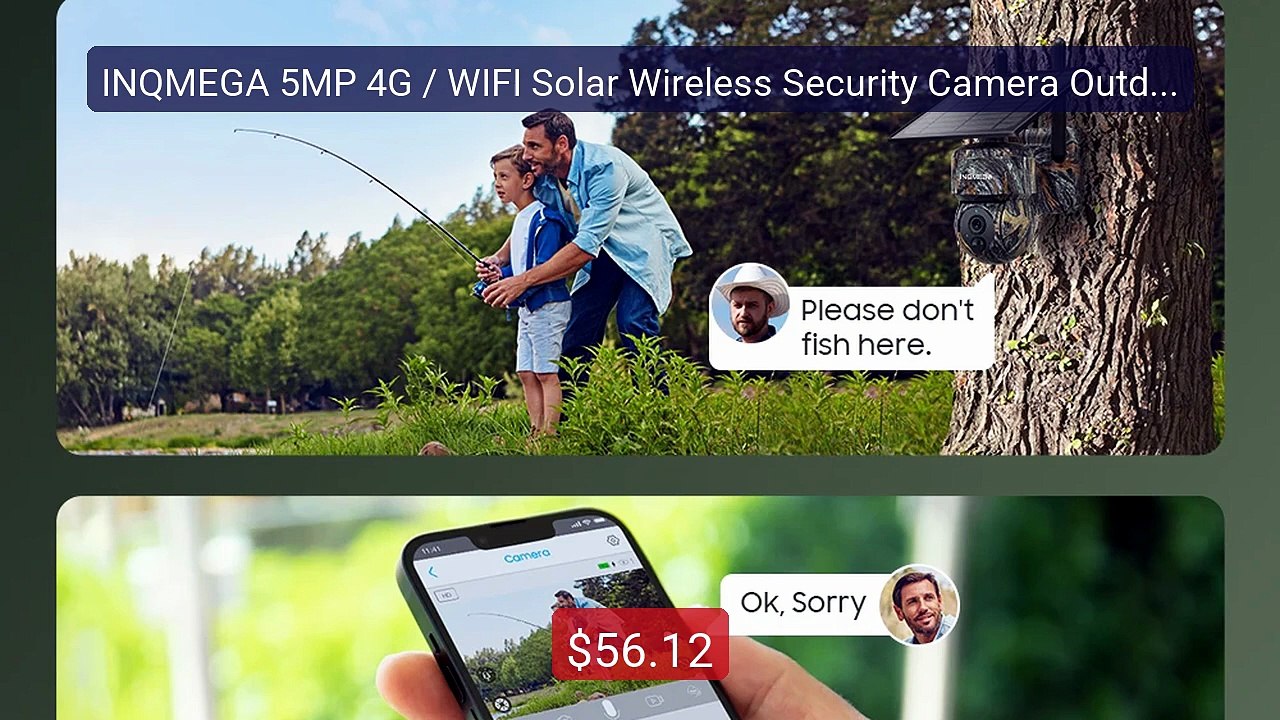 INQMEGA 5MP 4G / WIFI Solar Wireless Security Camera Outdoor ... -- Amazing Value 2026 | Must Have!