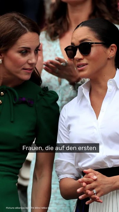 No Glomex Meghan Markle abgewatscht: Prinzessin Kate erteilt Schwägerin Meghan royale Lektion