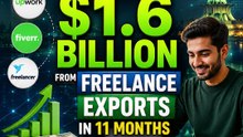 Pakistani Freelancers Earn a Record $1.6 Billion in Just 11 Months!