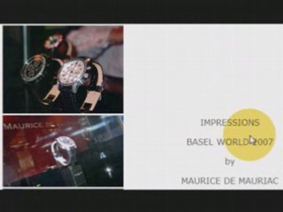 Maurice de Mauriac Swiss Luxury Brand Watches Zurich CH