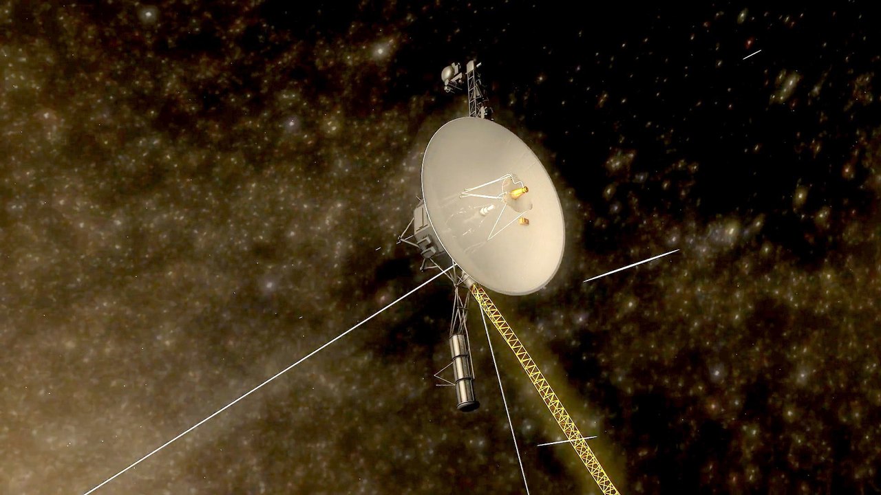 Could You See Voyager Probes From Up Close in Interstellar Space?