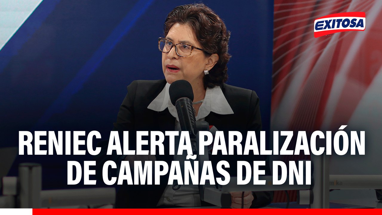 Reniec alerta paralización de campañas de DNI y riesgo de desabastecimiento en entrega de documentos