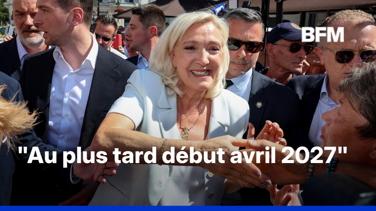 Marine Le Pen: la Cour de cassation "pourrait" se prononcer "au plus tard début avril 2027"