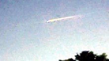 Meteor Falls Over Bay Area, CA
