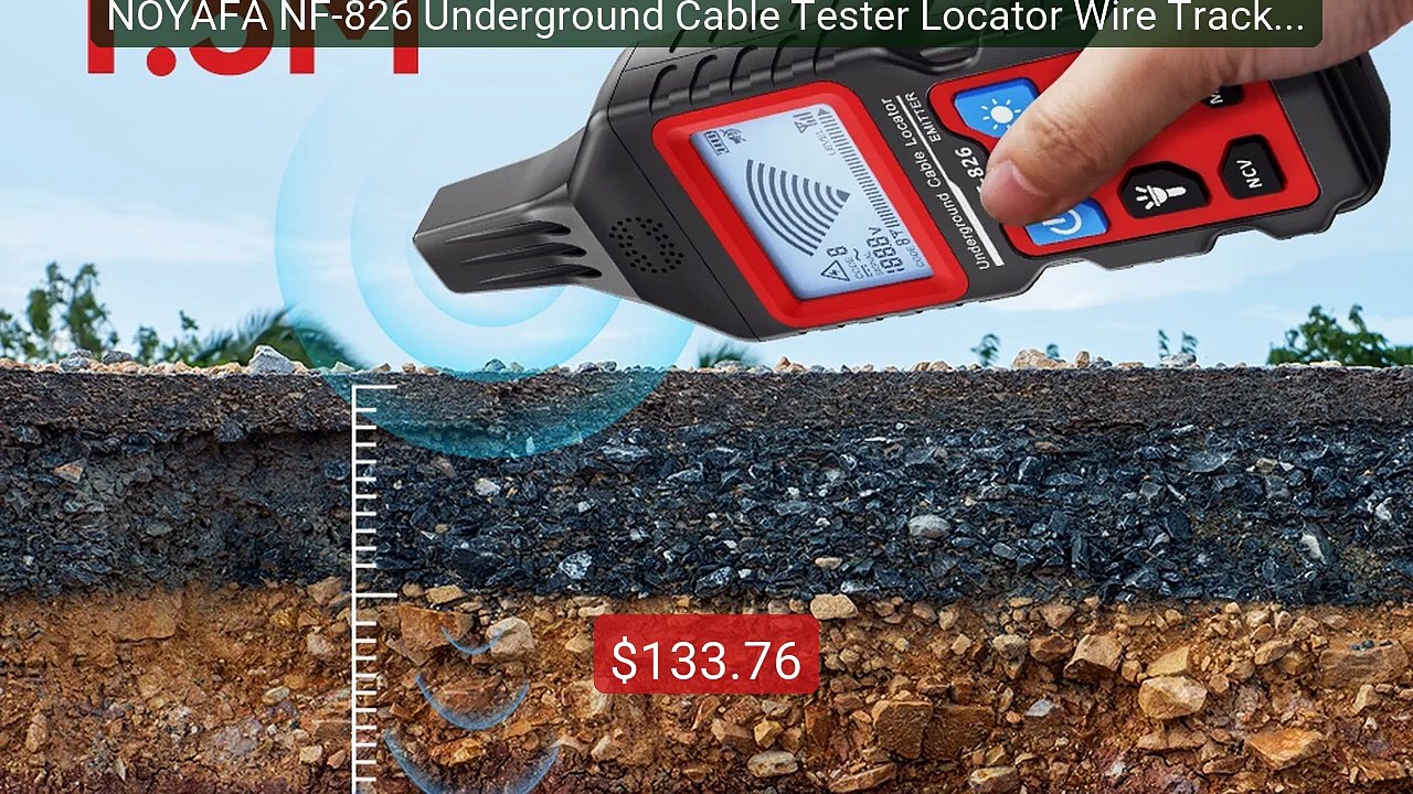 NOYAFA NF-826 Underground Cable Tester Locator Wire Tracker D... -- Amazing Value 2026 | Must Have!