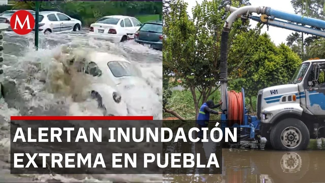 Inundaciones en Puebla afectan viviendas locale...
