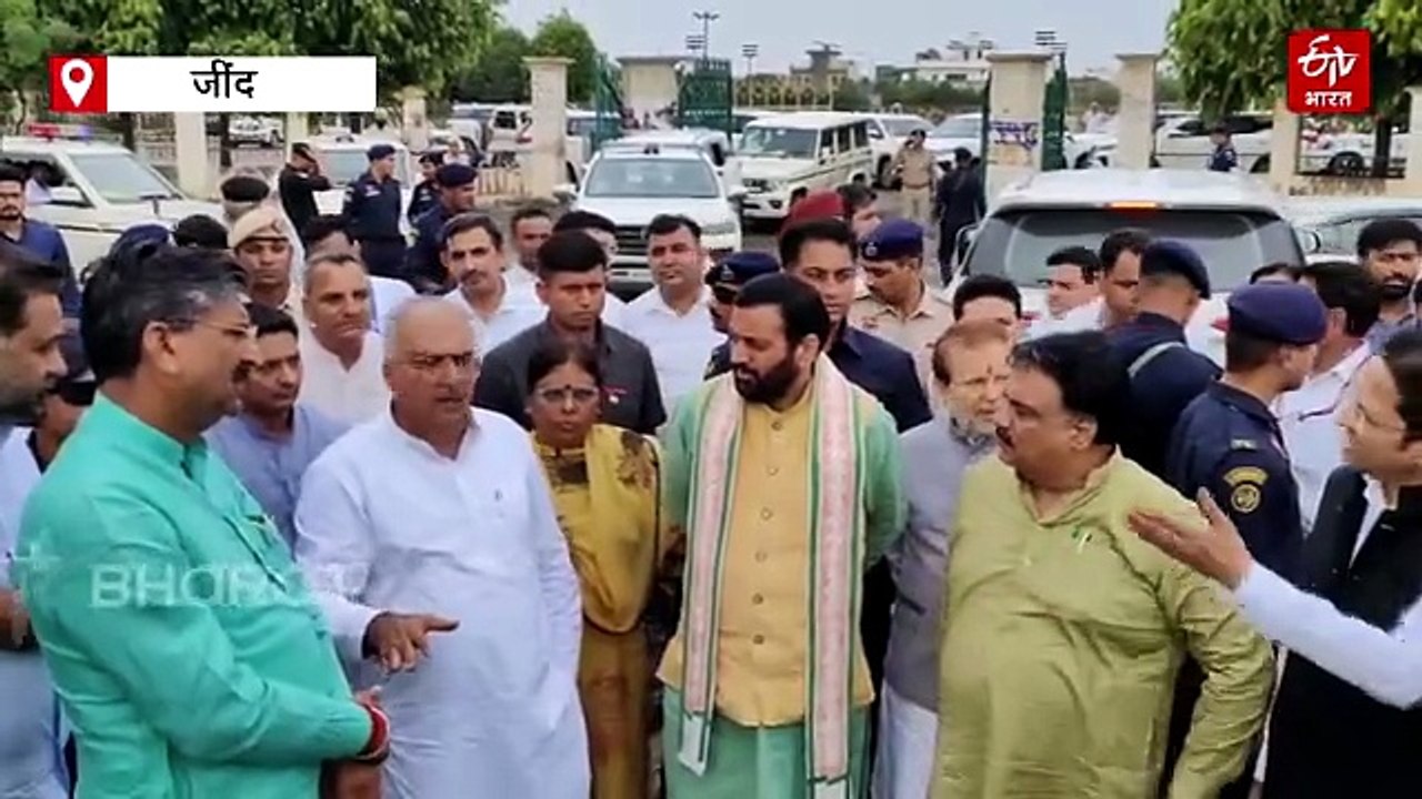 जींद में सीएम नायब सैनी ने की पीएम के दौरे की त...