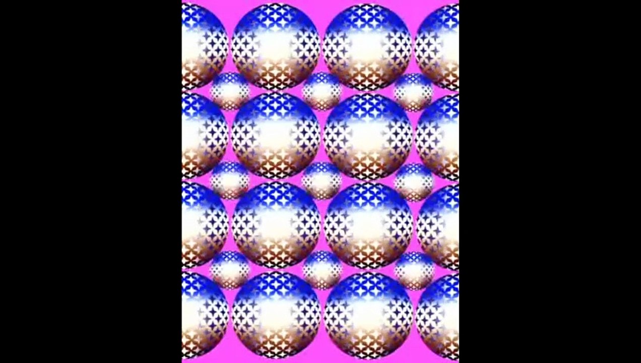 Psychedelisches Kugelbalett