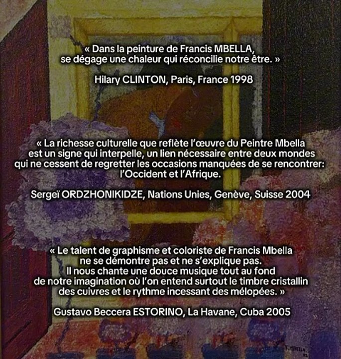 FRANCIS MBELLA MUSEUM, Résidence Permanente au DOMAINE de GWESESO