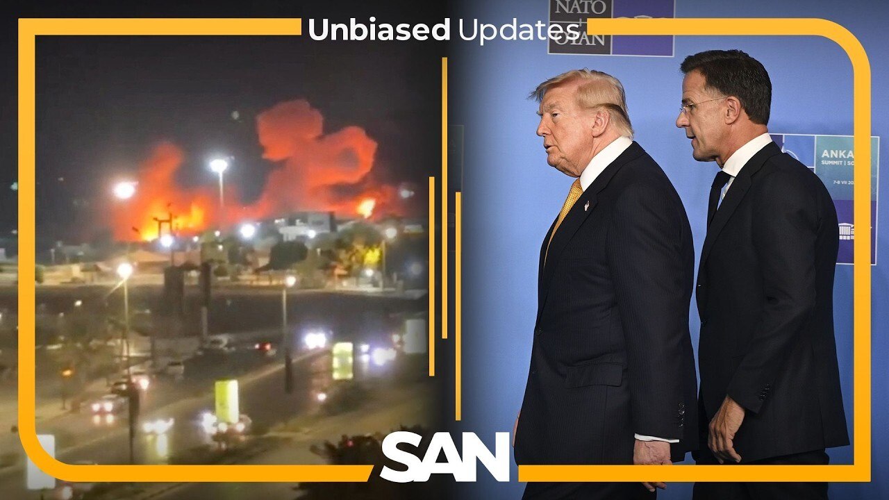Trump declares Iran ceasefire ‘over’; Criticizes NATO allies at summit | Unbiased Updates
