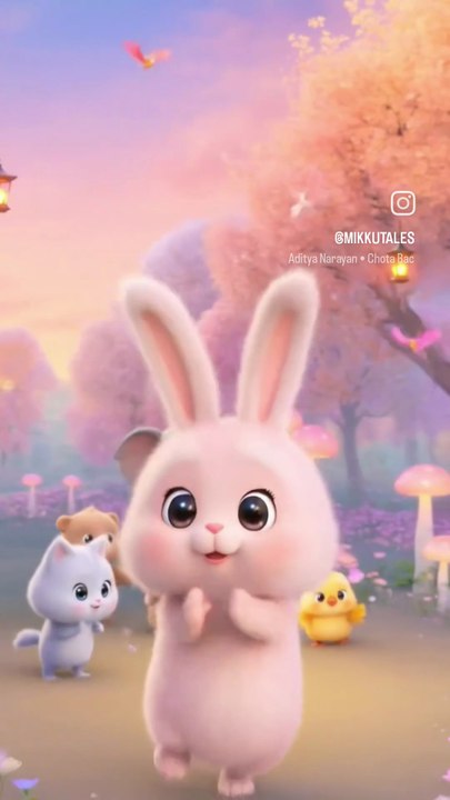 Cute Bunny Song 🐰 | Fun Nursery Rhyme for Kids | Baby Learning Animation | Toddler Songs