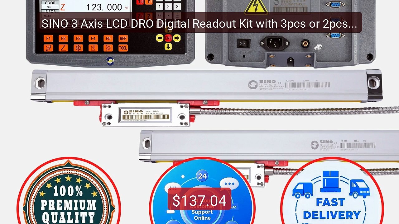 SINO 3 Axis LCD DRO Digital Readout Kit with 3pcs or 2pcs DRO ... -- Best Buy 2026 | Great Quality!