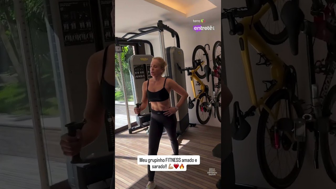 Ingrid Guimarães e Grazi Massafera comemoram aniversário durante treino com Angélica #shorts