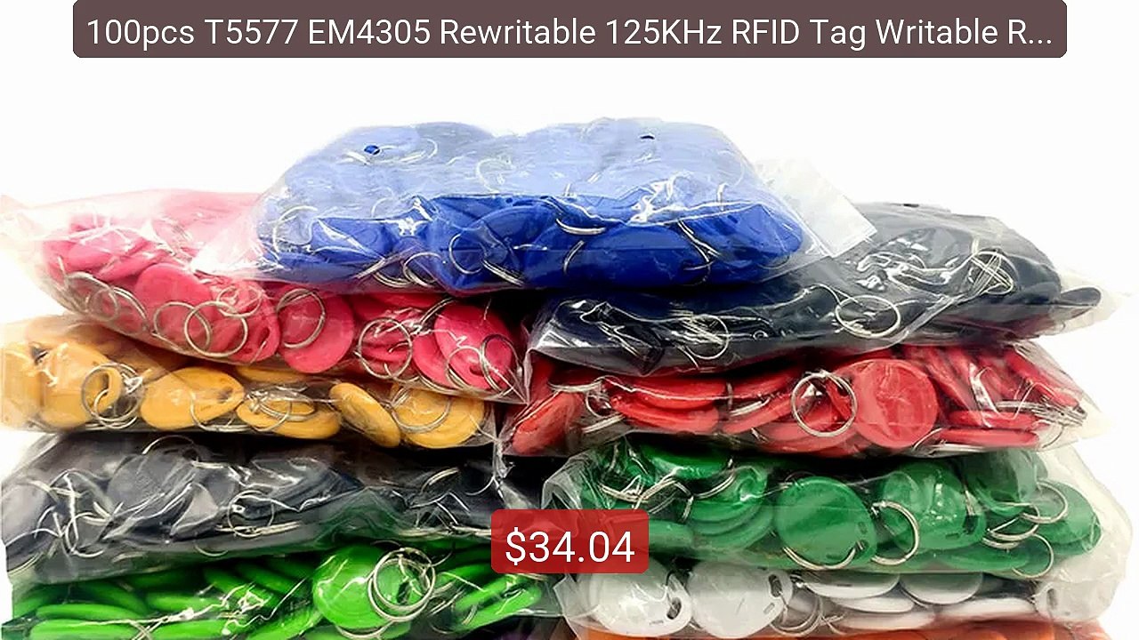 100pcs T5577 EM4305 Rewritable 125KHz RFID Tag Writable Rewrit... -- Best Buy 2026 | Great Quality!