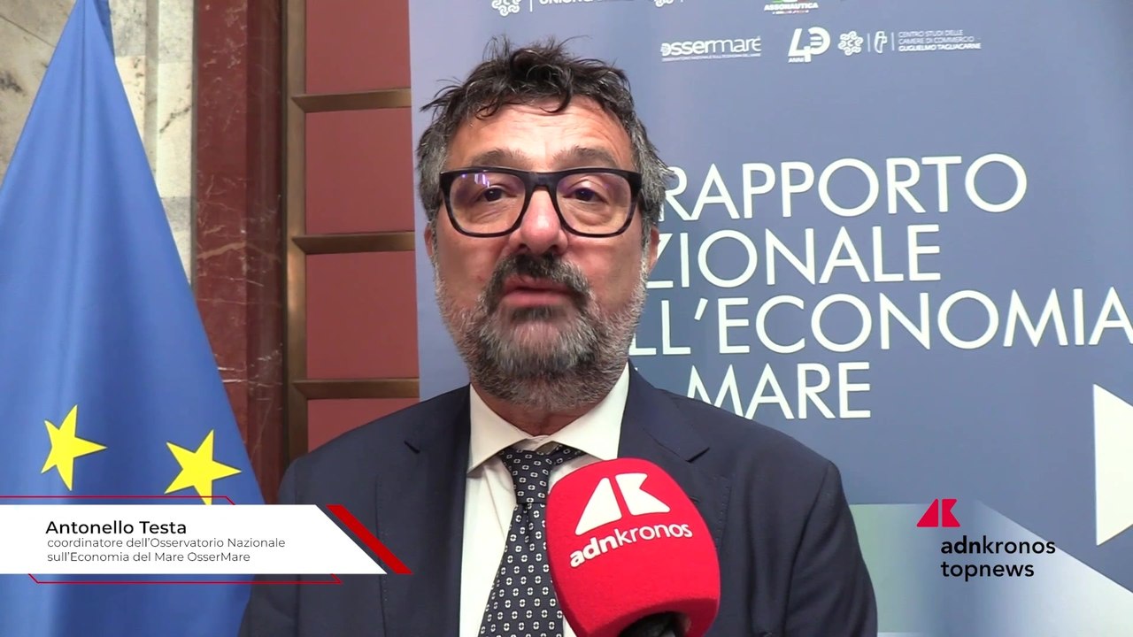 Economia del mare, Testa (OsserMare): ?Settore in crescita e sostenibile anche socialmente?