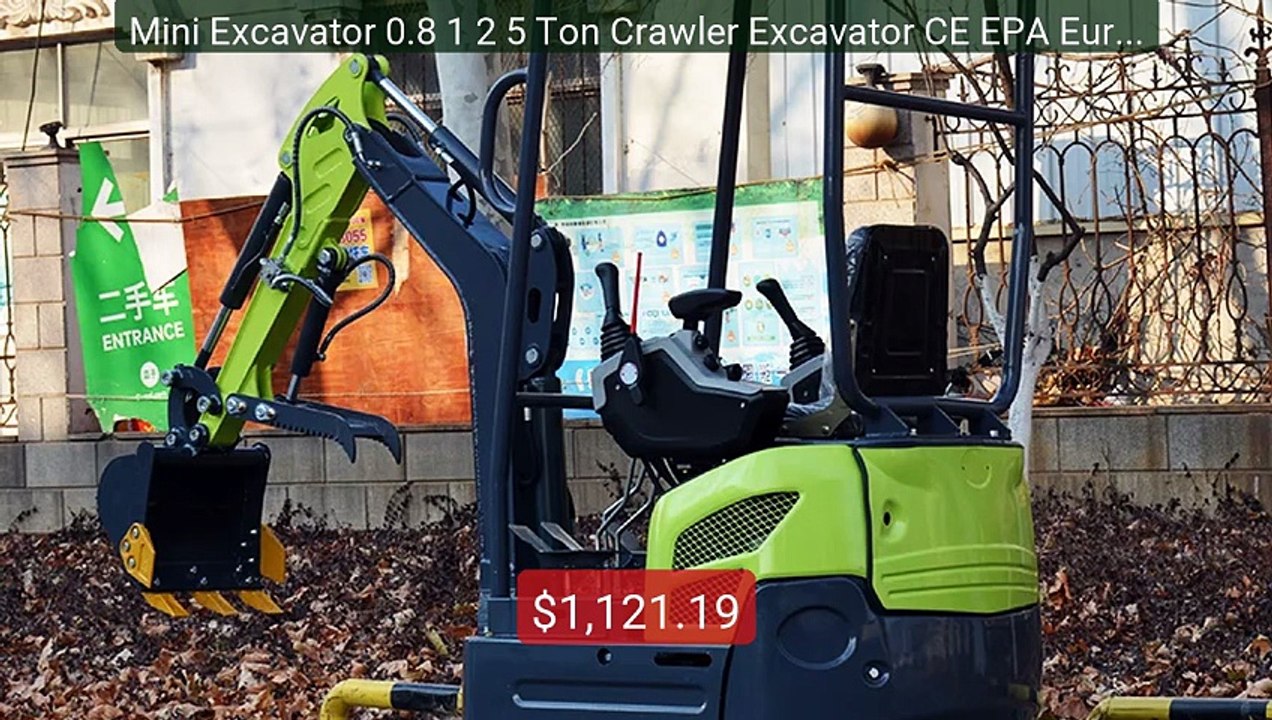 Mini Excavator 0.8 1 2 5 Ton Crawler Excavator CE EPA Euro V K... -- Hot Deal 2026 | Limited Offer!