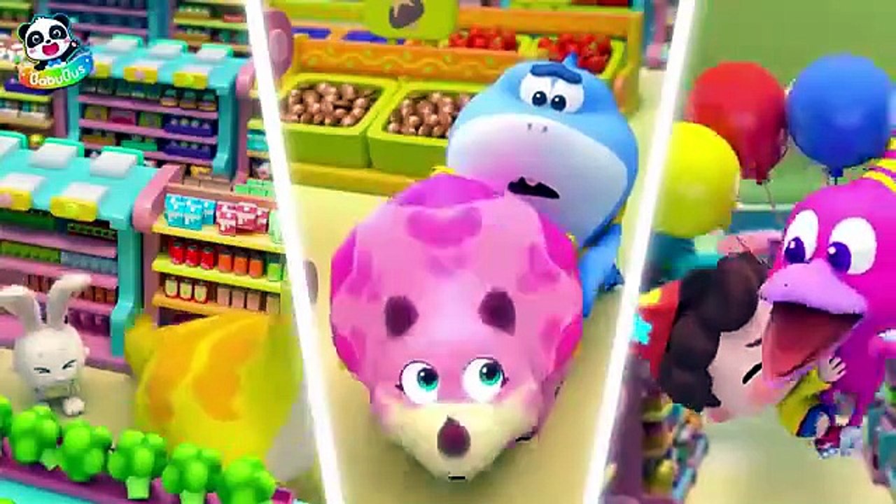 Where is Mommy？🥺 _ Ten Little Dinosaurs _ Animals Song _ Nursery Rhymes & Kids Songs _ BabyBus