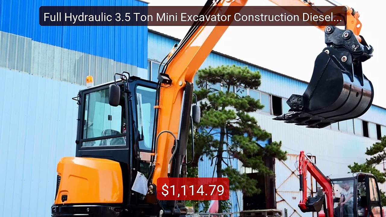 Full Hydraulic 3.5 Ton Mini Excavator Construction Diesel Engi... -- Hot Deal 2026 | Limited Offer!