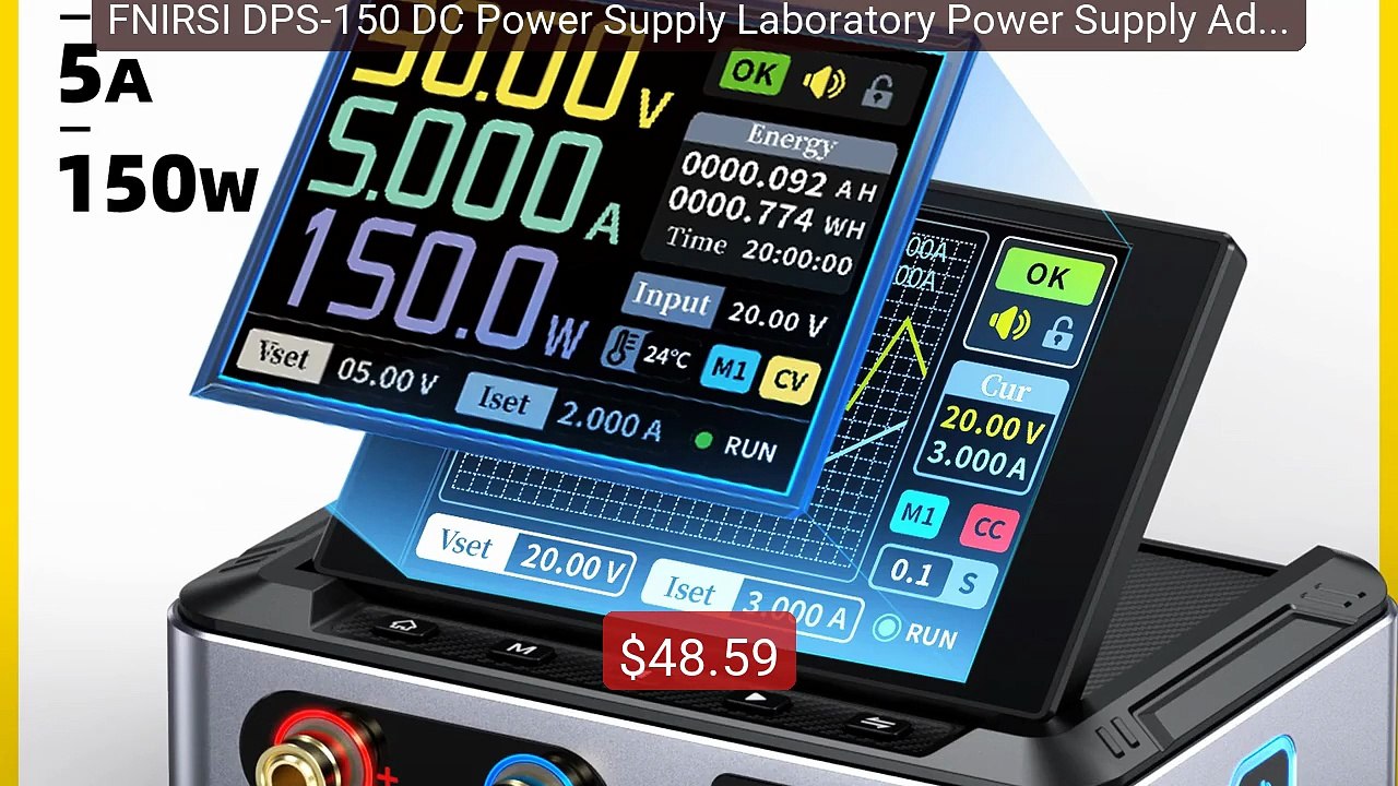 FNIRSI DPS-150 DC Power Supply Laboratory Power Supply Adju... -- Top Pick 2026 | Unbeatable Price!