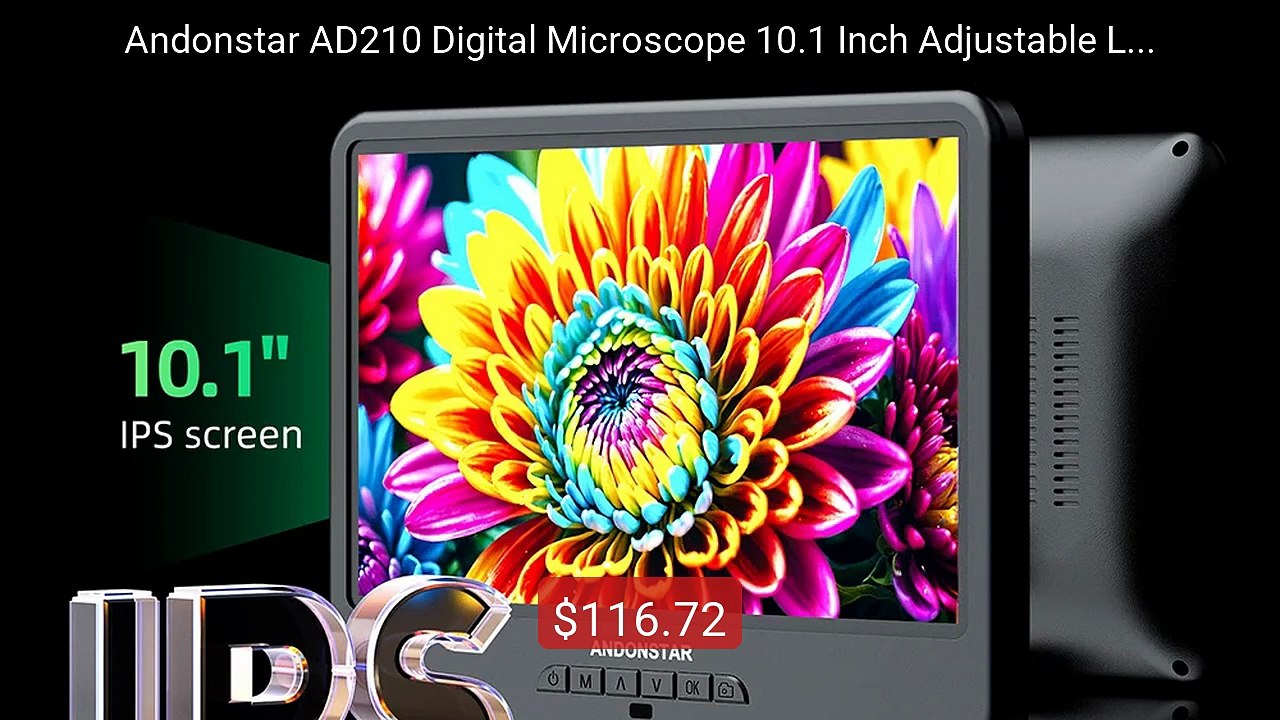 Andonstar AD210 Digital Microscope 10.1 Inch Adjustable LCD Di... -- Hot Deal 2026 | Limited Offer!