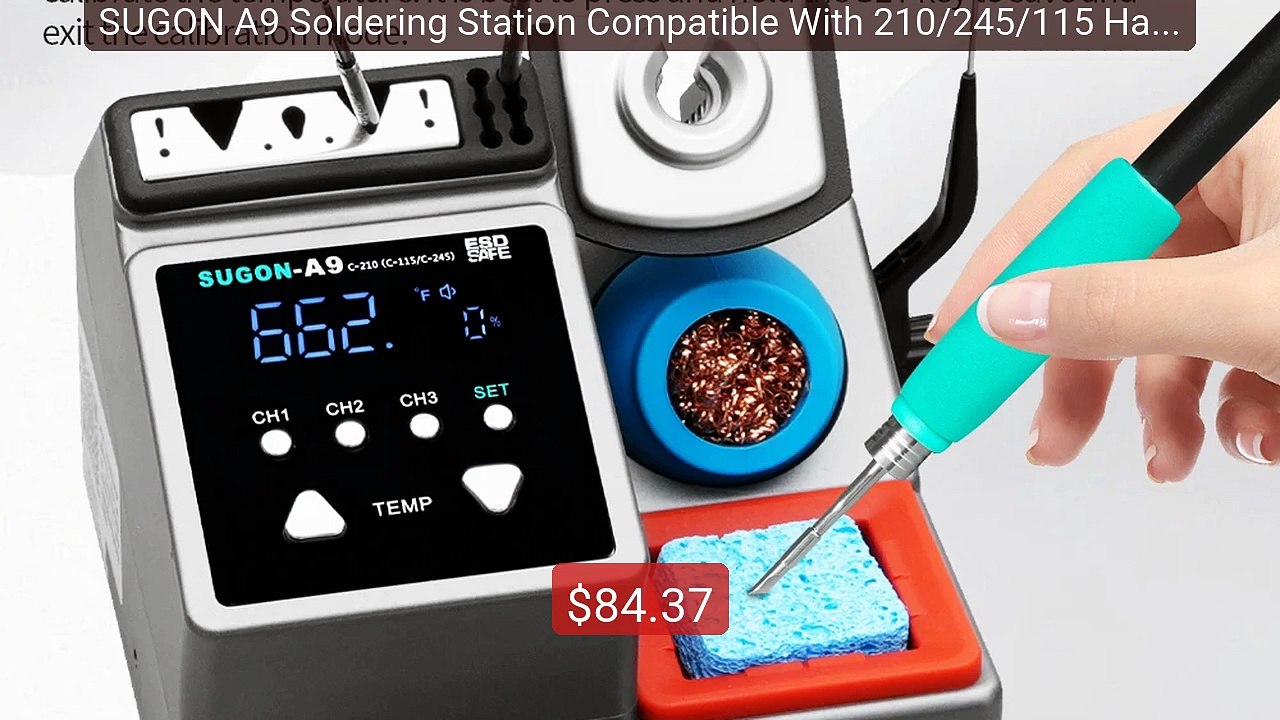 SUGON A9 Soldering Station Compatible With 210/245/115 Handle ... -- Best Buy 2026 | Great Quality!