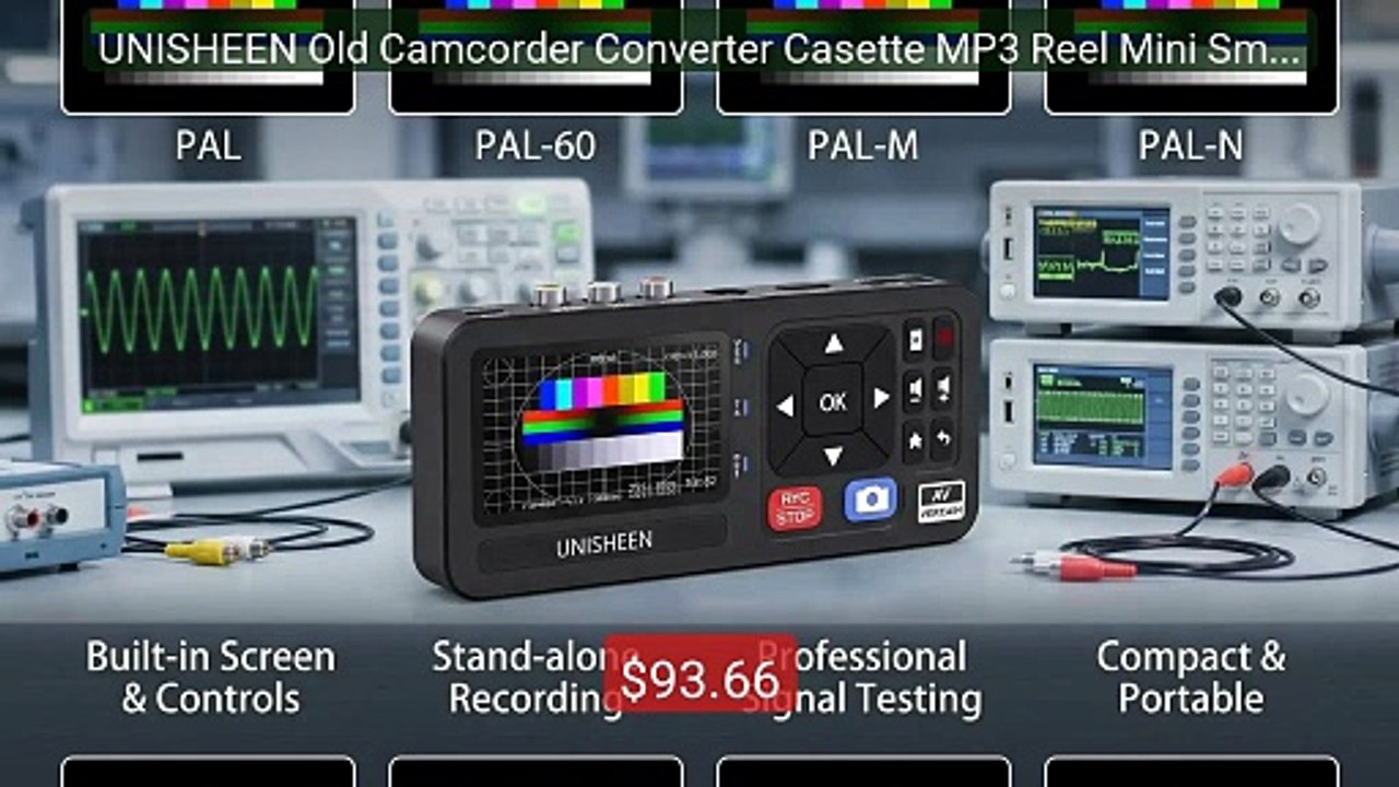UNISHEEN Old Camcorder Converter Casette MP3 Reel Mini Smal... -- Top Pick 2026 | Unbeatable Price!